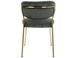 Lot De 2 Chaises ANDREA Velours Côtelé Et Pieds Or 18 Lot De 2 Chaises ANDREA Velours Côtelé Et Pieds Or -Velvet Magasin lot de 2 chaises andrea velours cotele et pieds or 6