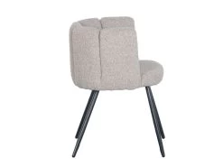 Lot De 2 Chaises CELIA Tissu Bouclette 13 Lot De 2 Chaises CELIA Tissu Bouclette -Velvet Magasin lot de 2 chaises celia tissu bouclette 1