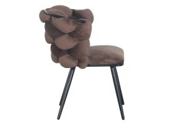 Chloé Lot De 2 Chaises CHLOE Tissu Velours -Velvet Magasin lot de 2 chaises chloe tissu velours 4