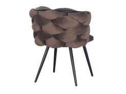 Chloé Lot De 2 Chaises CHLOE Tissu Velours -Velvet Magasin lot de 2 chaises chloe tissu velours 5