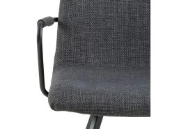 Lot De 2 Chaises CLARA Tissu Texturé -Velvet Magasin lot de 2 chaises clara tissu texture 4