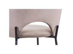 Lot De 2 Chaises MATHILDE Tissu Velours -Velvet Magasin lot de 2 chaises mathilde tissu velours 4