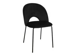Lot De 2 Chaises MATHILDE Tissu Velours -Velvet Magasin lot de 2 chaises mathilde tissu velours 5