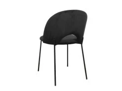 Lot De 2 Chaises MATHILDE Tissu Velours -Velvet Magasin lot de 2 chaises mathilde tissu velours 8