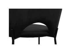 Lot De 2 Chaises MATHILDE Tissu Velours -Velvet Magasin lot de 2 chaises mathilde tissu velours 9