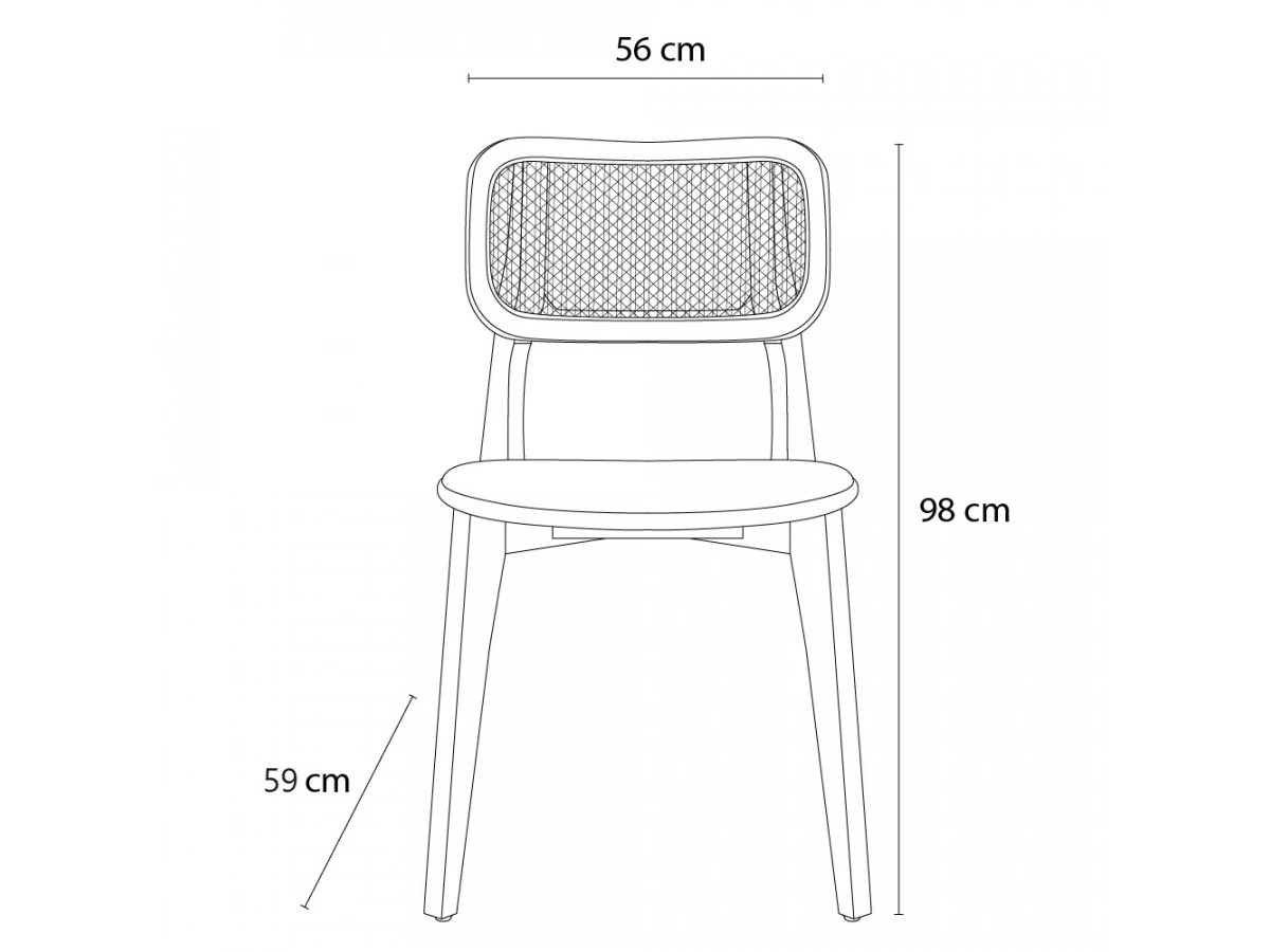 Lot De 2 Chaises RAVEL Teck Massif 6 Lot De 2 Chaises RAVEL Teck Massif – Image 4