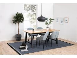 Lot De 2 Fauteuils De Table CANDICE Tissu 13 Lot De 2 Fauteuils De Table CANDICE Tissu -Velvet Magasin lot de 2 fauteuils de table candice tissu 1