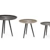 Lot De 3 Tables Basses ARAGON Aluminium