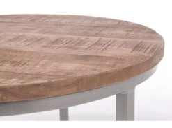 Lot De 3 Tables Basses Gigognes ANOUK Bois Massif De Manguier -Velvet Magasin lot de 3 tables basses gigognes anouk bois massif de manguier 2