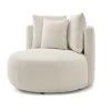 Fauteuil CESAR Tissu Bouclette 2 Fauteuil CESAR Tissu Bouclette -Velvet Magasin love seat cesar tissu bouclette