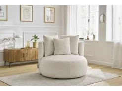 Fauteuil CESAR Tissu Bouclette -Velvet Magasin love seat cesar tissu bouclette 2