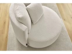 Fauteuil CESAR Tissu Bouclette -Velvet Magasin love seat cesar tissu bouclette 8