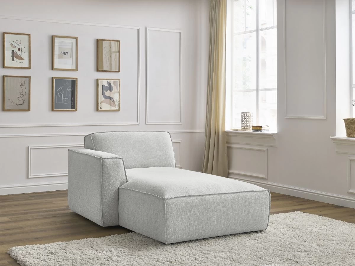 Méridienne Avec Accoudoir Pour Canapé Modulable SHEILA 10 Méridienne Avec Accoudoir Pour Canapé Modulable SHEILA – Image 8