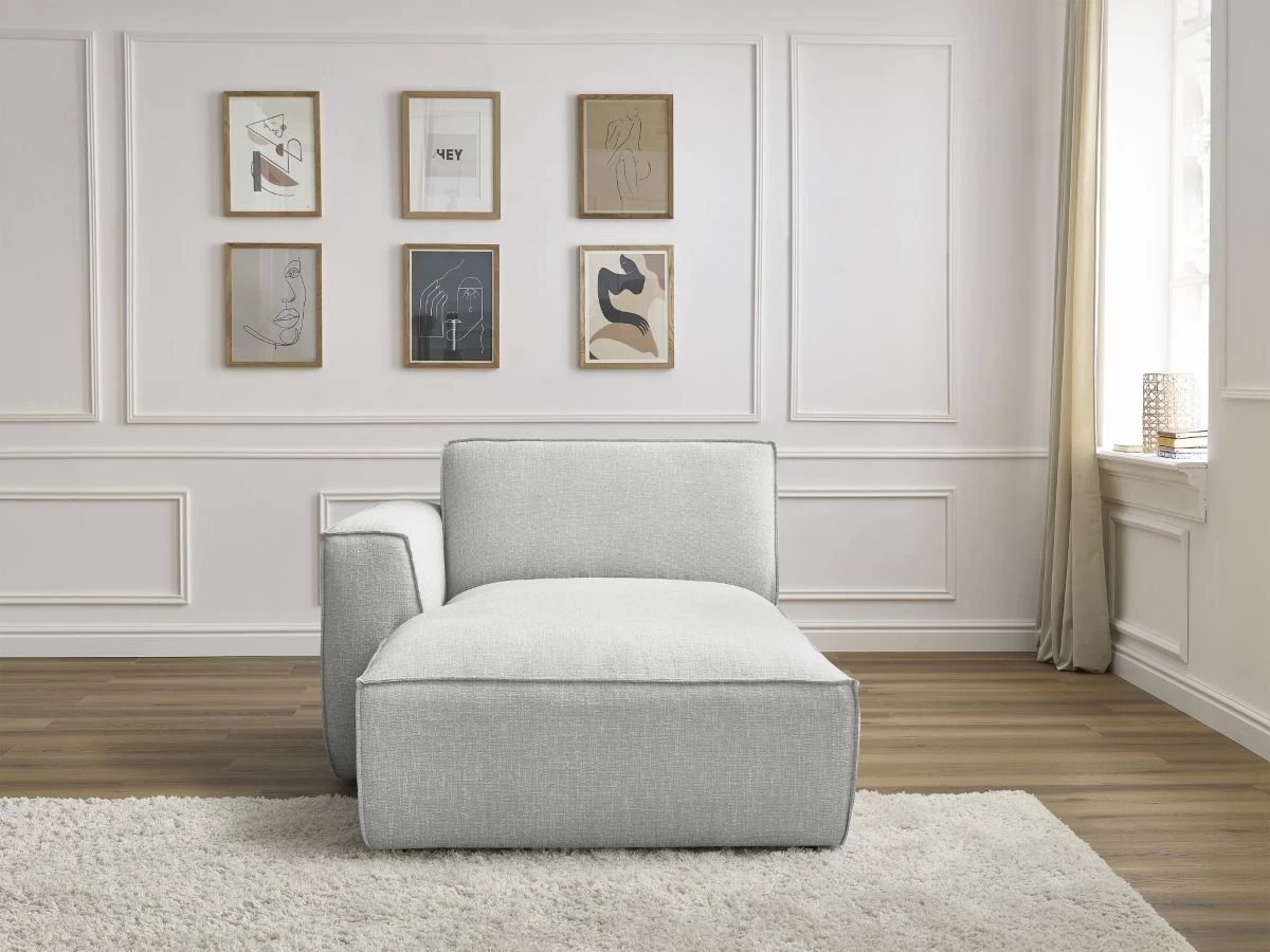 Méridienne Avec Accoudoir Pour Canapé Modulable SHEILA 11 Méridienne Avec Accoudoir Pour Canapé Modulable SHEILA – Image 9