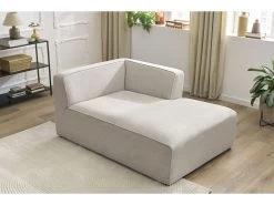 Méridienne Pour Canapé Modulable MEGEVE Tissu Chiné -Velvet Magasin meridienne pour canape modulable megeve tissu chine 3