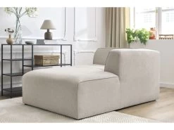 Méridienne Pour Canapé Modulable MEGEVE Tissu Chiné -Velvet Magasin meridienne pour canape modulable megeve tissu chine 5