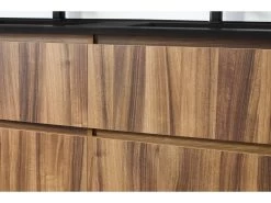 Meuble De Salle De Bain 120 Cm MOANA Bois Foncé -Velvet Magasin meuble de salle de bain 120 cm moana bois fonce 6