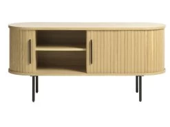 Meuble TV 120 Cm PAULINA Placage Chêne Massif 16 Meuble TV 120 Cm PAULINA Placage Chêne Massif -Velvet Magasin meuble tv 120 cm paulina placage chene massif 5