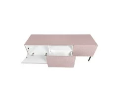 Meuble TV 150 Cm KASHA Pieds Noir -Velvet Magasin meuble tv 150 cm kasha pieds noir 6