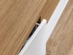 Meuble TV 160 Cm Avec Niche ABY Placage Chêne Massif -Velvet Magasin meuble tv 160 cm avec niche aby placage chene massif 5