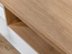 Meuble TV 160 Cm Avec Niche ABY Placage Chêne Massif -Velvet Magasin meuble tv 160 cm avec niche aby placage chene massif 8