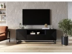 Meuble TV 167 Cm ALICE Pieds En Métal -Velvet Magasin meuble tv 167 cm alice pieds en metal 9