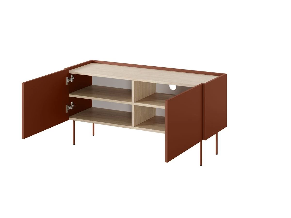 Meuble TV 2 Portes 120 Cm ATLAS 4 Meuble TV 2 Portes 120 Cm ATLAS – Image 2