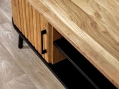 Meuble TV 2 Portes 180 Cm CANOPEE Chêne Massif 21 Meuble TV 2 Portes 180 Cm CANOPEE Chêne Massif -Velvet Magasin meuble tv 2 portes 180 cm canopee chene massif 9