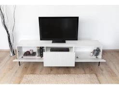 Meuble TV 200 Cm KASHA Pieds Noir 16 Meuble TV 200 Cm KASHA Pieds Noir -Velvet Magasin meuble tv 200 cm kasha pieds noir 4