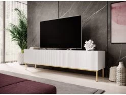 Meuble TV 200 Cm KASHA Pieds Or 21 Meuble TV 200 Cm KASHA Pieds Or -Velvet Magasin meuble tv 200 cm kasha pieds or 9
