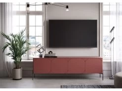 Meuble TV 4 Portes 200 Cm TANYA -Velvet Magasin meuble tv 4 portes 200 cm tanya 6