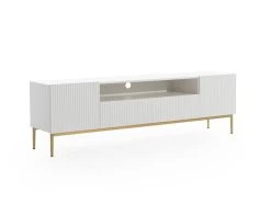 Meuble TV Avec Niche 200 Cm KASHA Pieds Or