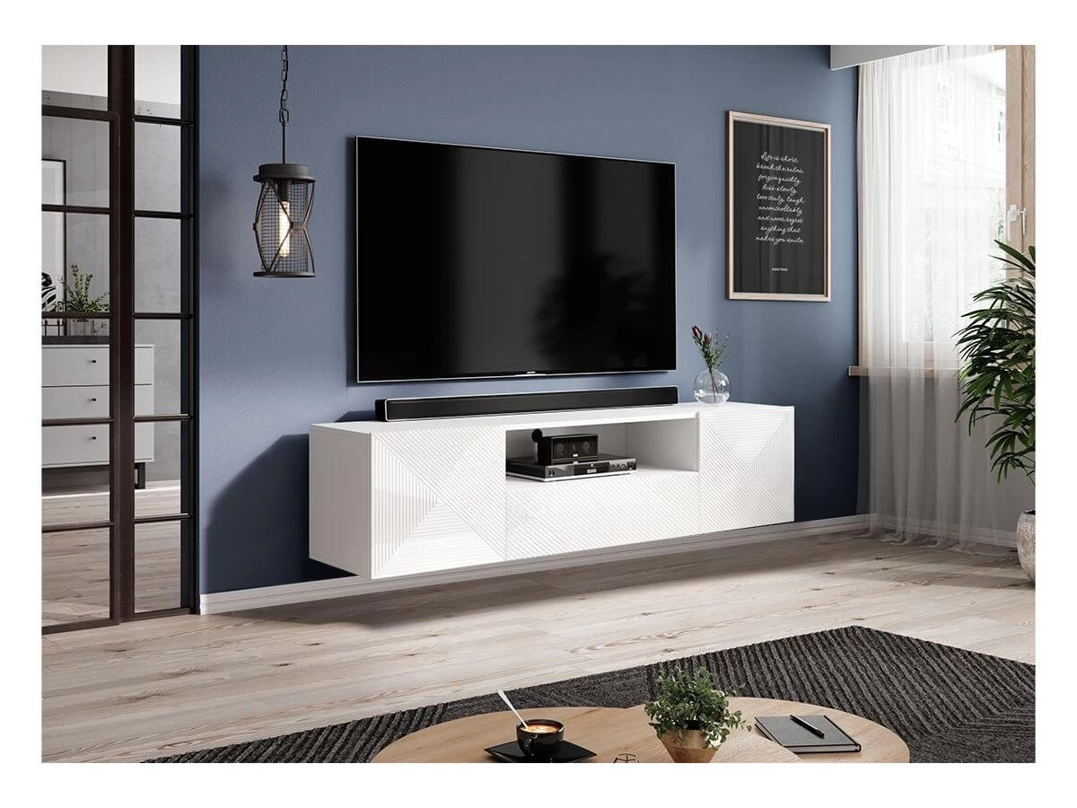 Meuble TV Suspendu 167 Cm ALICE 5 Meuble TV Suspendu 167 Cm ALICE – Image 3