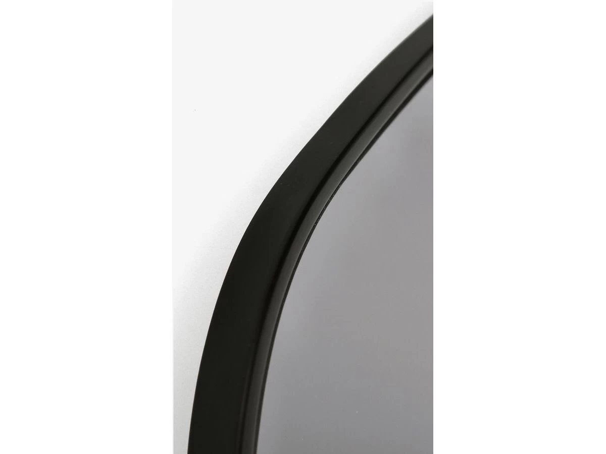 Miroir Ovale GAEL Acier Noir 4 Miroir Ovale GAEL Acier Noir – Image 2