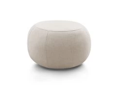 Pouf ALESIA Tissu Chiné