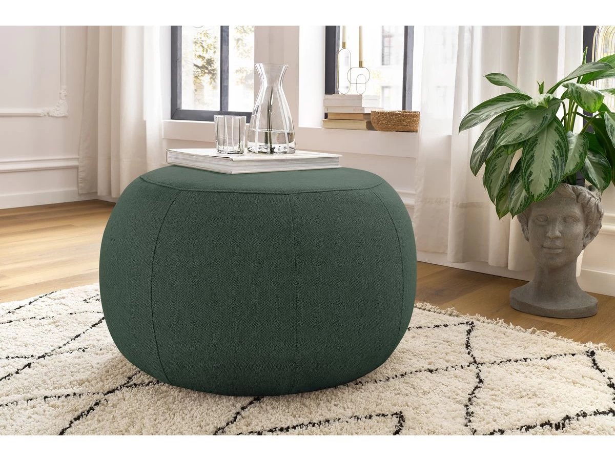 Pouf ALESIA Tissu Chiné 10 Pouf ALESIA Tissu Chiné – Image 8
