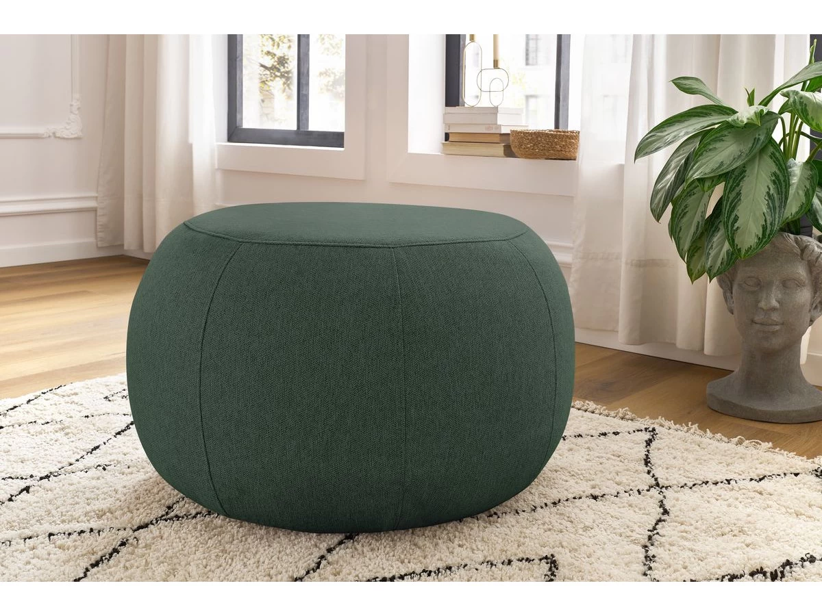 Pouf ALESIA Tissu Chiné 11 Pouf ALESIA Tissu Chiné – Image 9