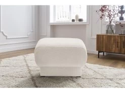 Pouf BOURBON Tissu Bouclette -Velvet Magasin pouf bourbon tissu bouclette 2