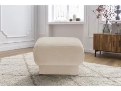 Pouf BOURBON Tissu Bouclette -Velvet Magasin pouf bourbon tissu bouclette 8