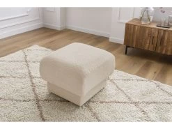 Pouf BOURBON Tissu Bouclette -Velvet Magasin pouf bourbon tissu bouclette 9