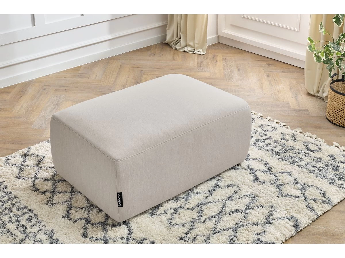 Pouf ENVY Tissu Chiné 6 Pouf ENVY Tissu Chiné – Image 4
