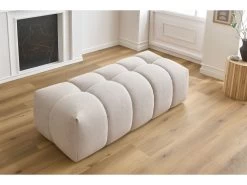 Mont Blanc Pouf MONT-BLANC Tissu 15 Mont Blanc Pouf MONT-BLANC Tissu -Velvet Magasin pouf mont blanc tissu 3