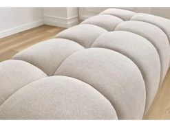 Mont Blanc Pouf MONT-BLANC Tissu 17 Mont Blanc Pouf MONT-BLANC Tissu -Velvet Magasin pouf mont blanc tissu 5