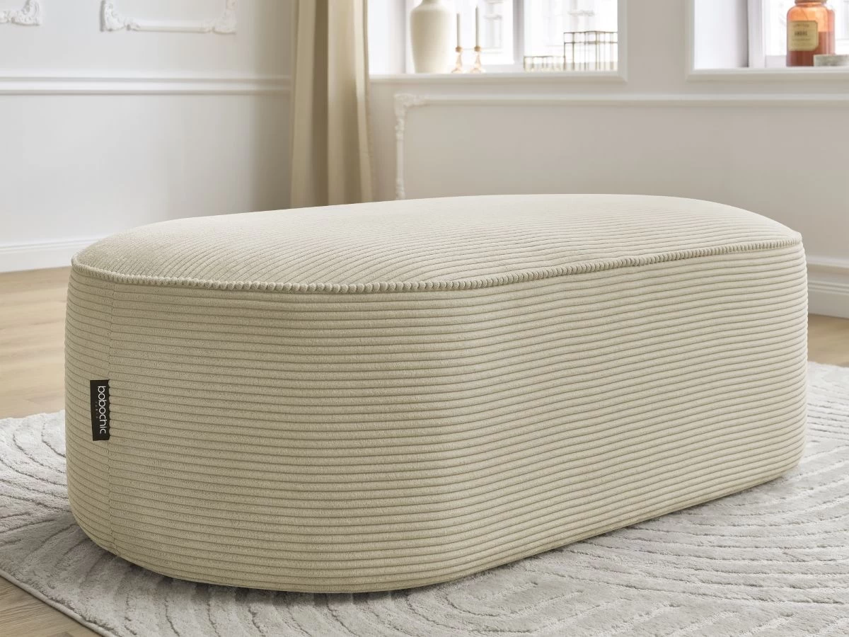 Pouf Pour Canapé Modulable ROUSSEAU Velours Côtelé 8 Pouf Pour Canapé Modulable ROUSSEAU Velours Côtelé – Image 6