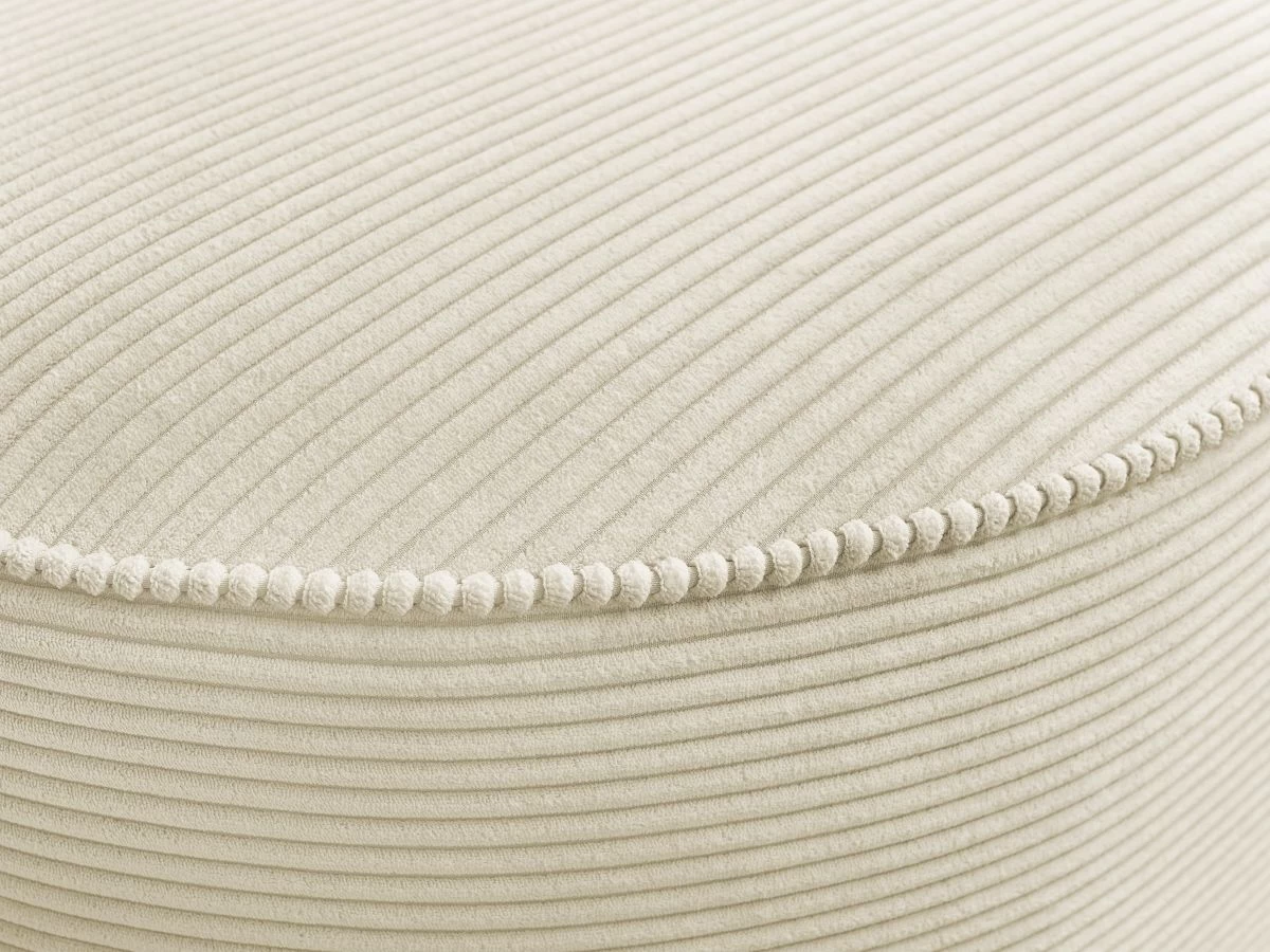 Pouf Pour Canapé Modulable ROUSSEAU Velours Côtelé 10 Pouf Pour Canapé Modulable ROUSSEAU Velours Côtelé – Image 8