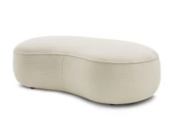 Pouf SAINT-GERMAIN Tissu Texturé