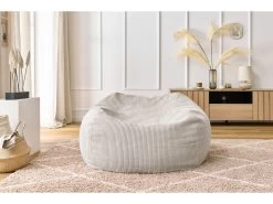 Pouf Ultra Moelleux VOLTAIRE Velours Côtelé 14 Pouf Ultra Moelleux VOLTAIRE Velours Côtelé -Velvet Magasin pouf ultra moelleux voltaire velours cotele 2