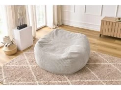 Pouf Ultra Moelleux VOLTAIRE Velours Côtelé 16 Pouf Ultra Moelleux VOLTAIRE Velours Côtelé -Velvet Magasin pouf ultra moelleux voltaire velours cotele 4