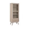 Rangement Vitrine 1 Porte H.190 Cm NINA Placage Chêne Massif 2 Rangement Vitrine 1 Porte H.190 Cm NINA Placage Chêne Massif -Velvet Magasin rangement vitrine 1 porte h190 cm nina placage chene massif