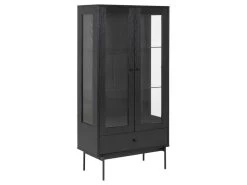 Rangement Vitrine 75cm PALMACO Noir